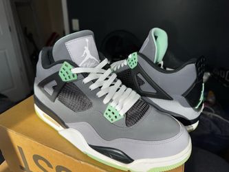 Air Jordan 4 Retro ( Green Glow )