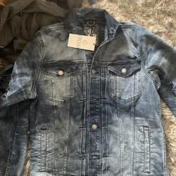 Mens Large Denim Jacket 