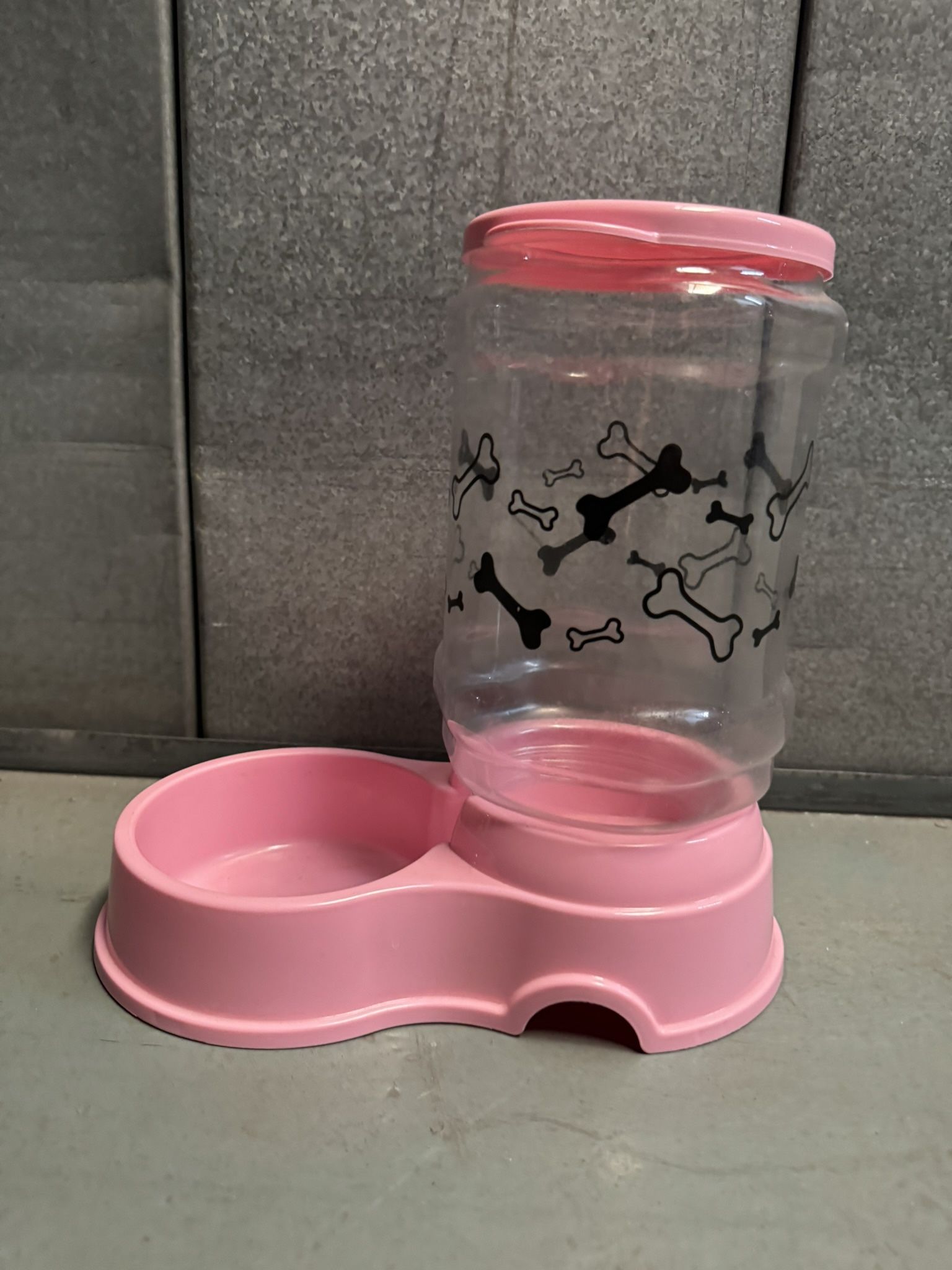Pet Food Dispenser (Pink)