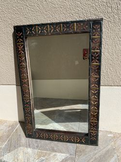 Merbok mirror, antique looking