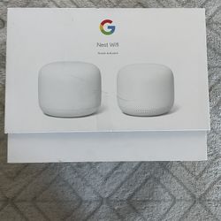 Google Nest (Router And point)