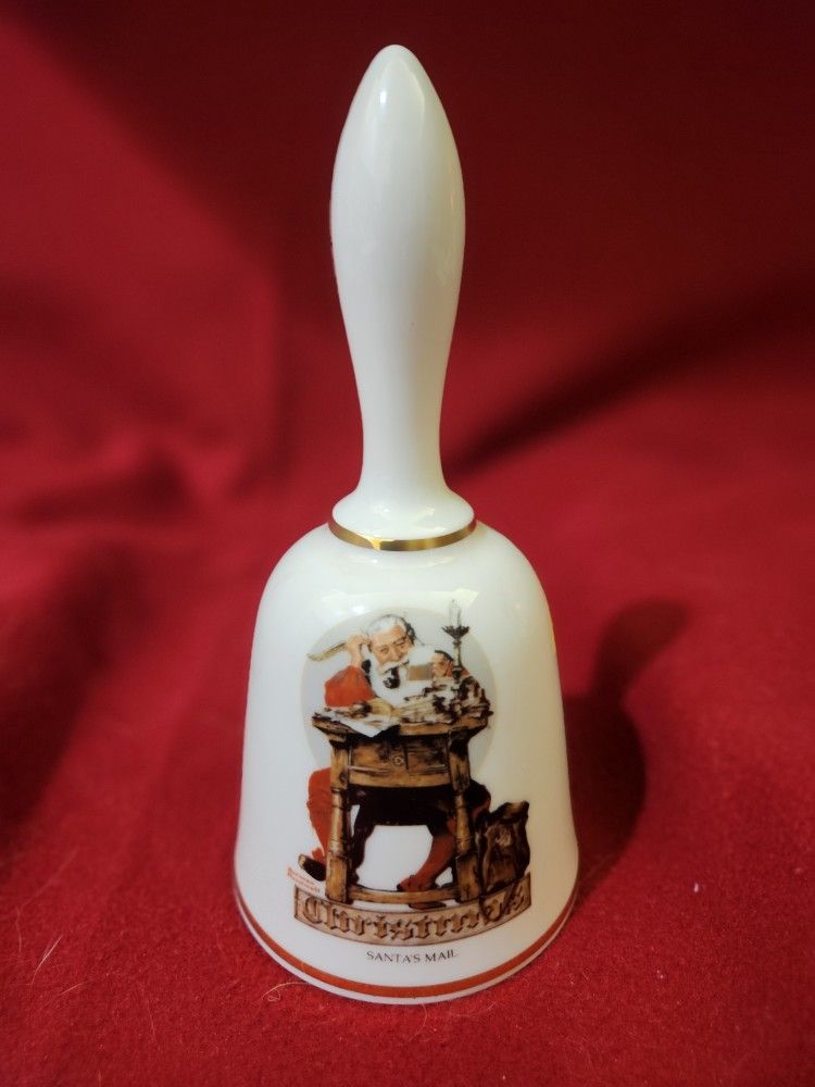 Norman Rockwell "Santa's Mail" 1977