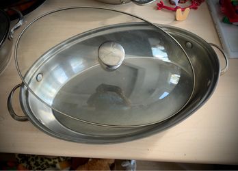 15" Oval Casserole Pan