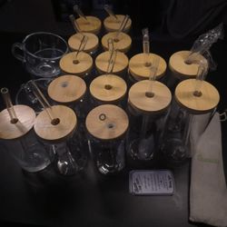 18-20oz Glass Tumblers