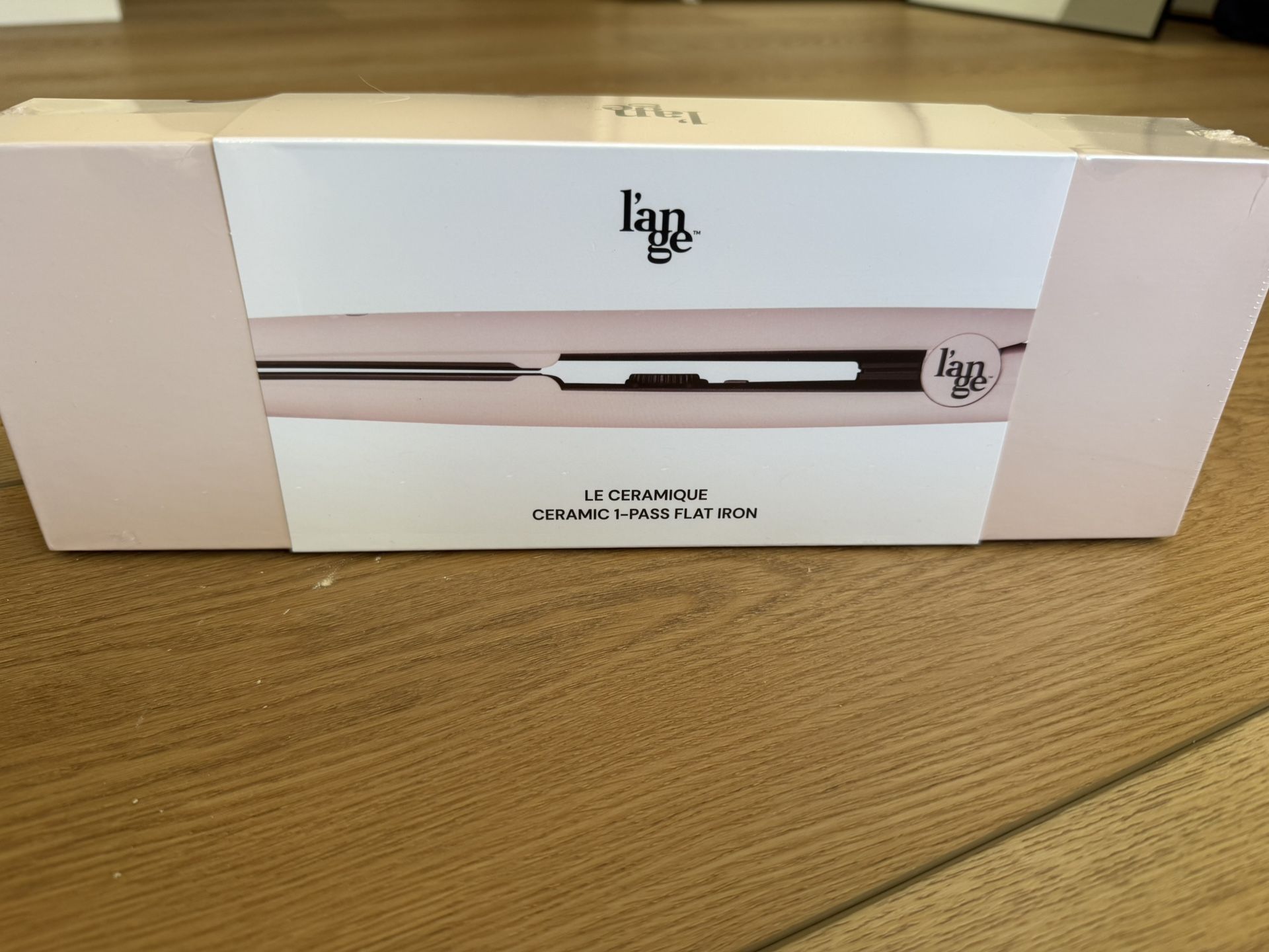L’ange Ceramic 1 In Pass Flat Iron Pink New Sealed