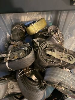 E Track Ratchet  Straps 12’ - 20’