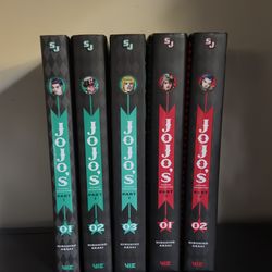Jojo’s Bizarre Adventure Hard Cover Manga