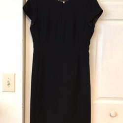 Ladies Black Dress, Size 6, Evan-Picone, Fully-lined