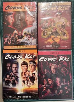 -= Cobra Kai seasons 1-5 DVD =-