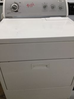 Whirlpool Commercial Quality Electric Dryer! 30-Day Warranty! Delivery Available TODAY! Nice Dryer! Energy Efficient Auto Sensor Dry Cuts off Whe