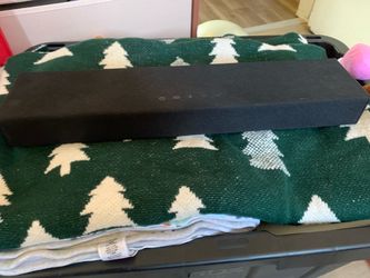 Black Soundbar with Touch Controls
