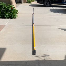 Rubbermaid HYGEN Mop Quick-Connect Extension, Yellow, Extendable Pole for Easy Cleaning, Durabl