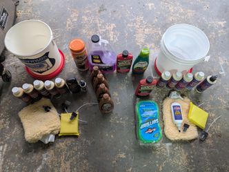 Lot of Car Care Products 26 Items Platinum Protection Systems Armor All