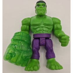 Hasbro Marvel Super Hero Adventures Hulk 5 Inch Action Figure Big Green Fist