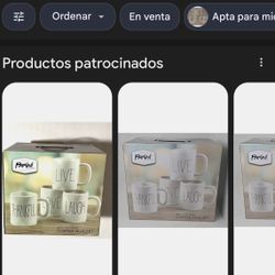 Parini 4pc Ceramic Coffee Set