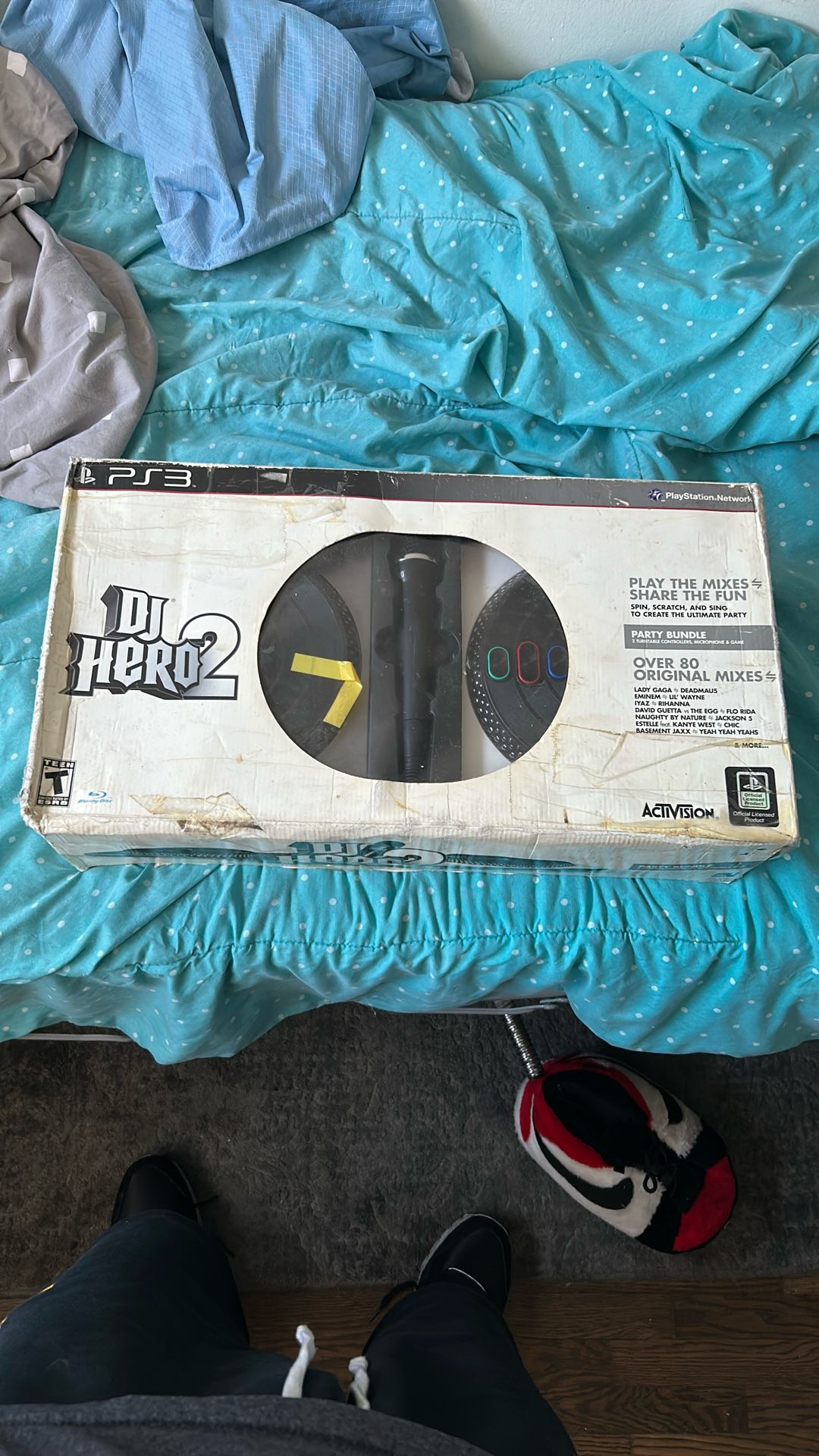 PS3 DJ Hero 2 Turntable