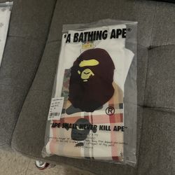 Burberry Bape Tee Shirt Size Medium 