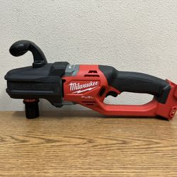 Milwaukee 2808-20 M18 FUEL 18V Lithium-Ion Brushless Cordless Hole Hawg 7/16 in. Right Angle Drill W/ Quick-Lok (Tool-Only)
