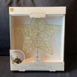 Christmas Tree Topper-Target Twinkling LED Lit Topper