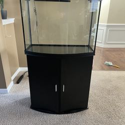36 Gallon Bow Front Aquarium Stand Combo
