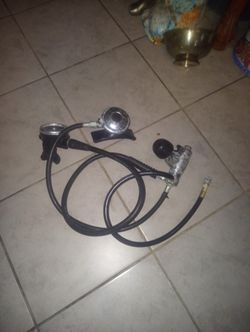 scuba diving regulator. 