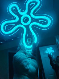 Flower Neon LED Wall Sign Light and love sign new