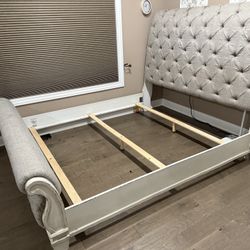 King Bed Frame And Mattress Box