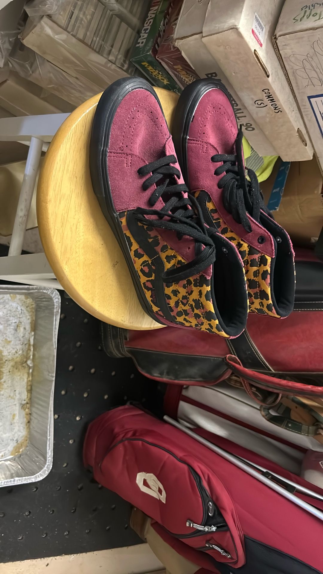 Fancy Men’s High Top Van Tennis Shoes