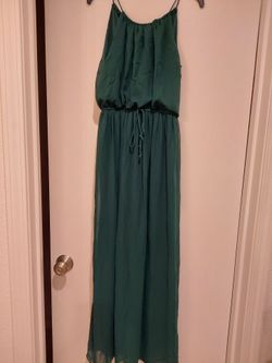 Green dress