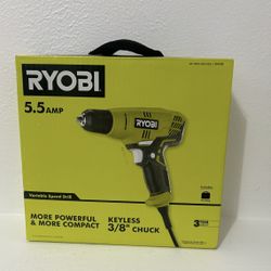 RYOBI 5.5 Amp Speed Drill