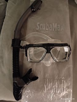 ScubaMax Navigator Diving Mask & Snorkel Set
