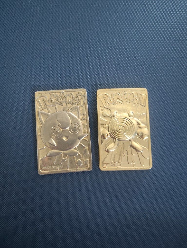 Pokemon Gold Card