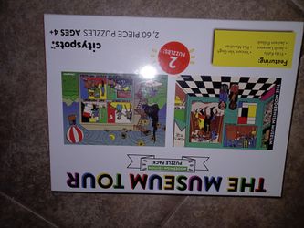 Cityspots The Museum Tour Modernism Edition 2-Pack 60-Piece Puzzles