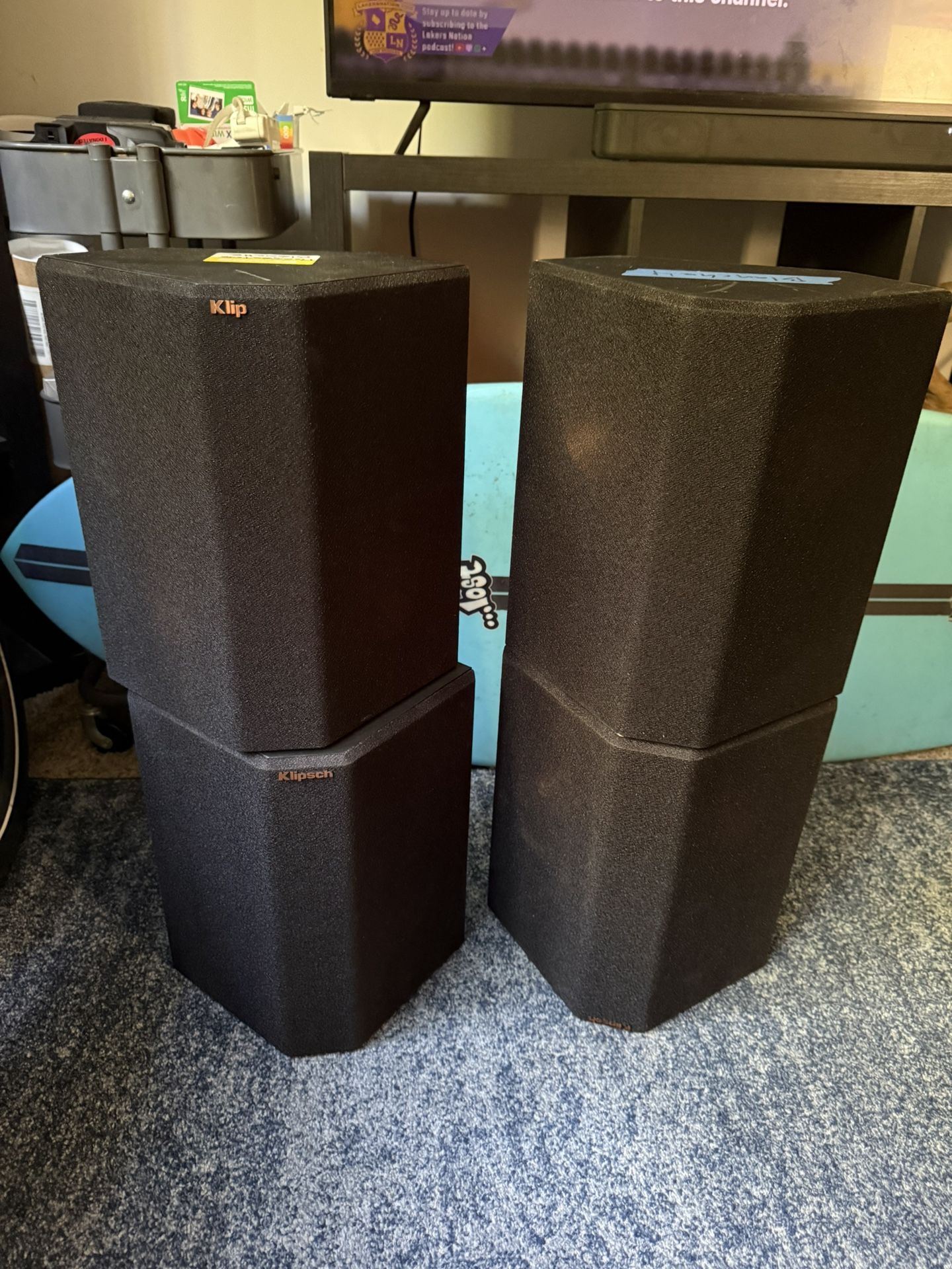 4 Klipsch / Klip Speakers 
