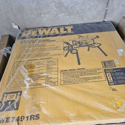 Dewalt 15 Amp Table Saw With Rolling Stand 