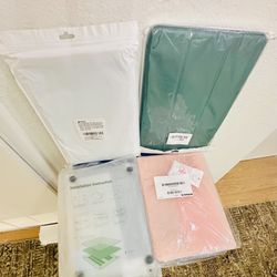 Bundle Deal: Lot of 4 New Protective Cases - (2) MacBook Air 13" & (2) iPad 10.2" Folios."