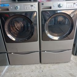 KENMORE ELITE GAS SET WASHER And DRYER 