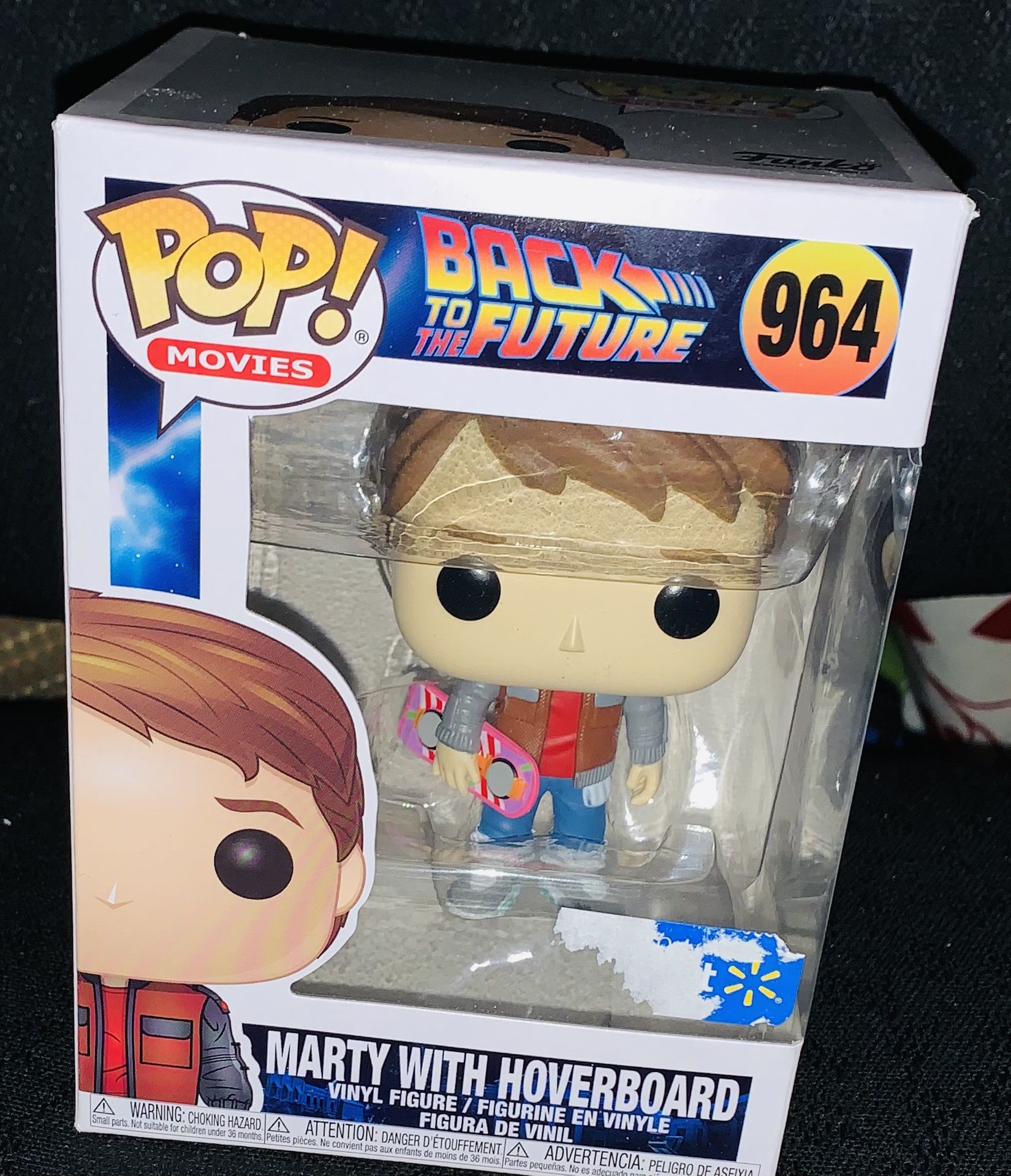 Back to the future Marty with hover board