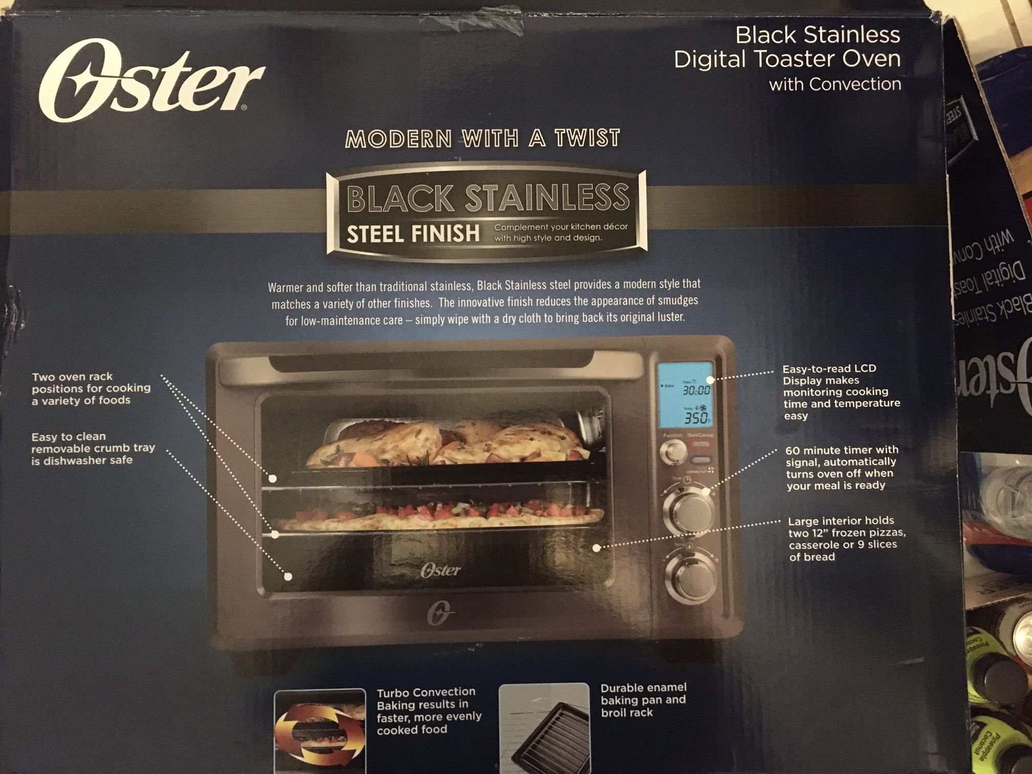 Oyster Digital Toaster Oven With Convection