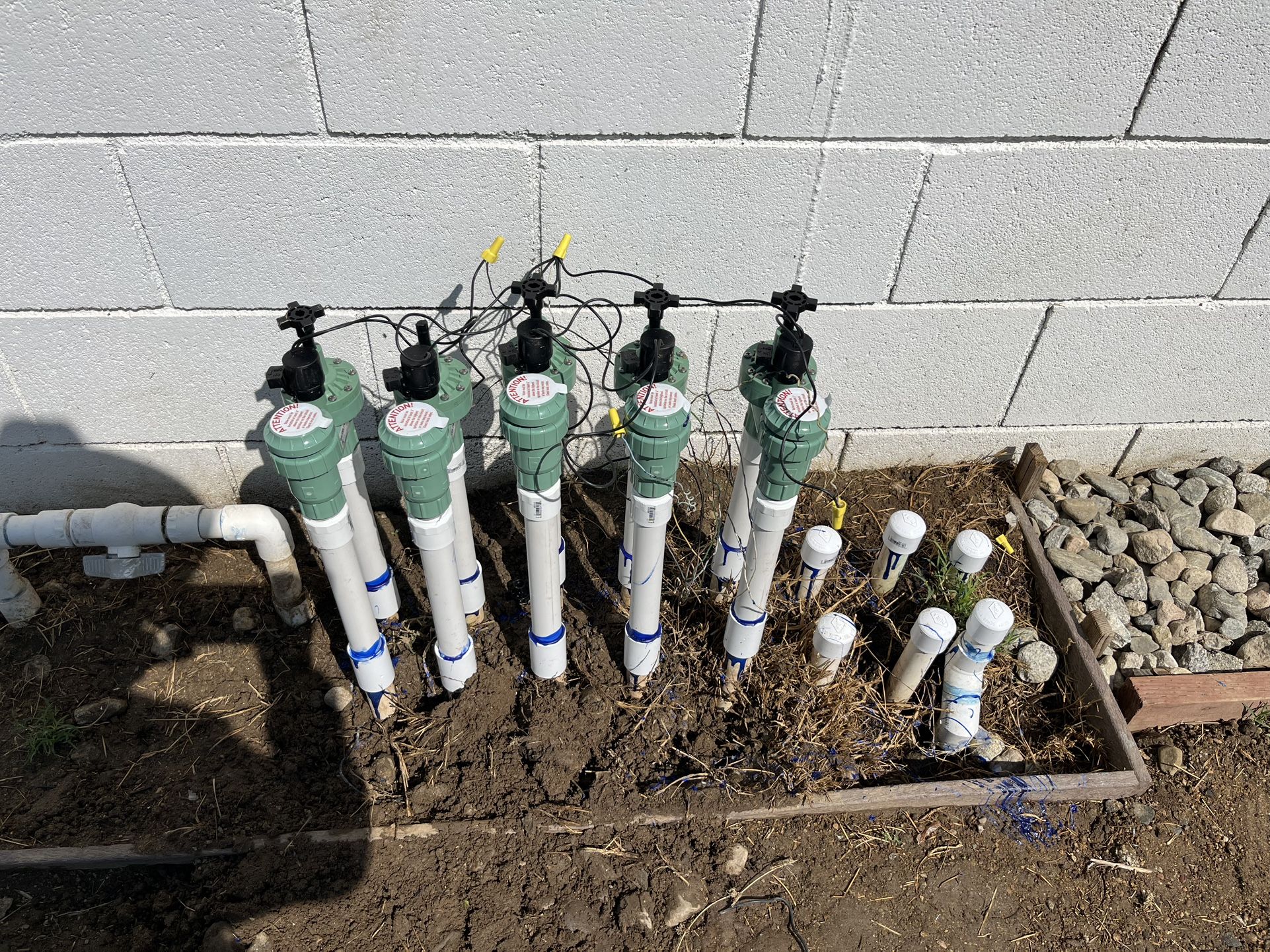 Irrigation System Valves Sod