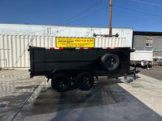 12x8x3 POLESTAR BOBCAT SPECIAL DIAMOND SERIES 6K WITH TARP AND SPARE 9990 GVWR