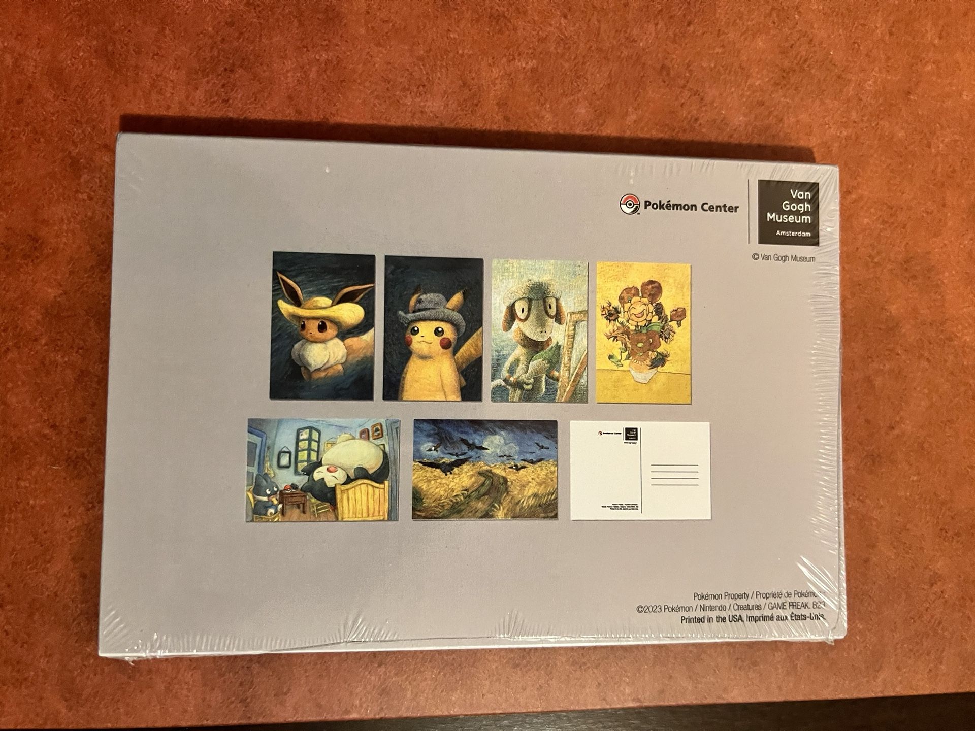 Pokémon Van Gogh Postcard Set Of 12