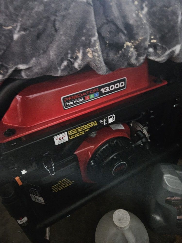 Predator 12000 Tri Fuel Generator