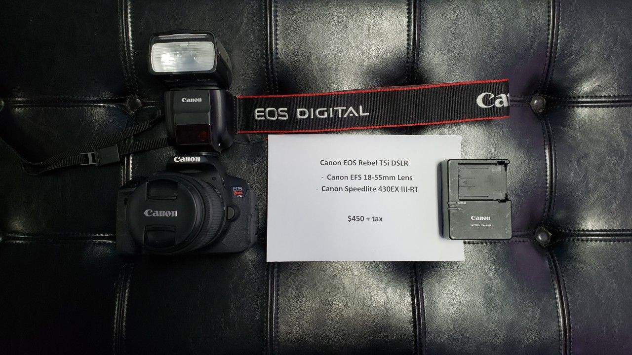 Canon EOS Rebel T5i DSLR