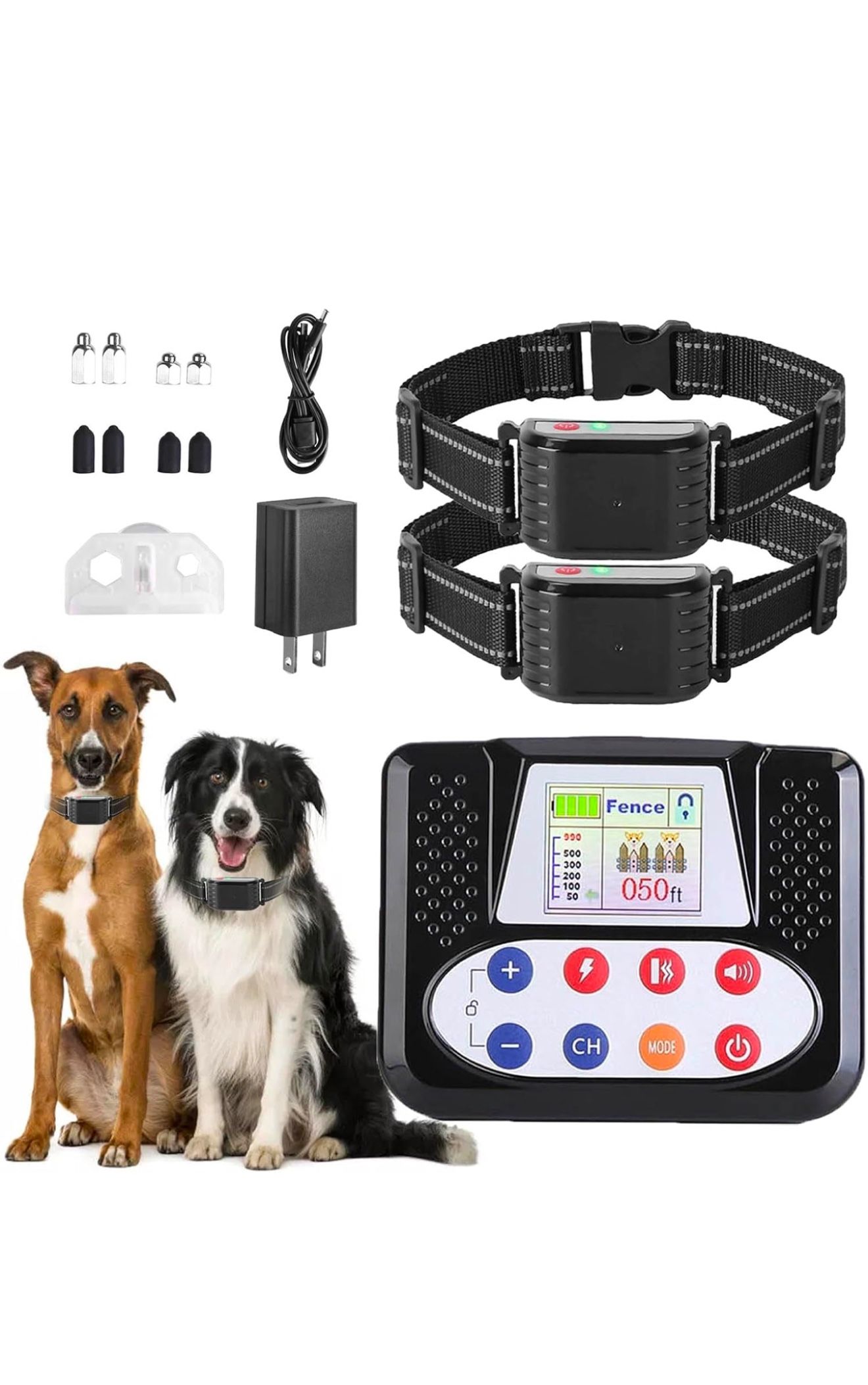 Electric Wireless Dog Fence, 990FT Dog Boundary Containment System, with Recharg,All Products : American Fashion Style Bags On Sale
