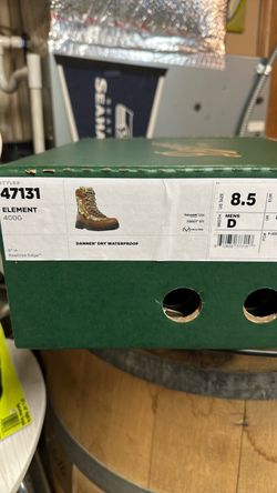 Danner Element 400G Waterproof Hunting Boots Size 8.5