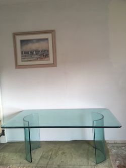 Glass Table 6feet