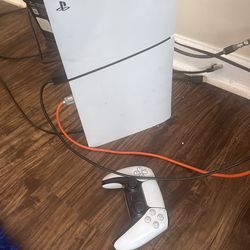 Ps5 w/ controller and headphones