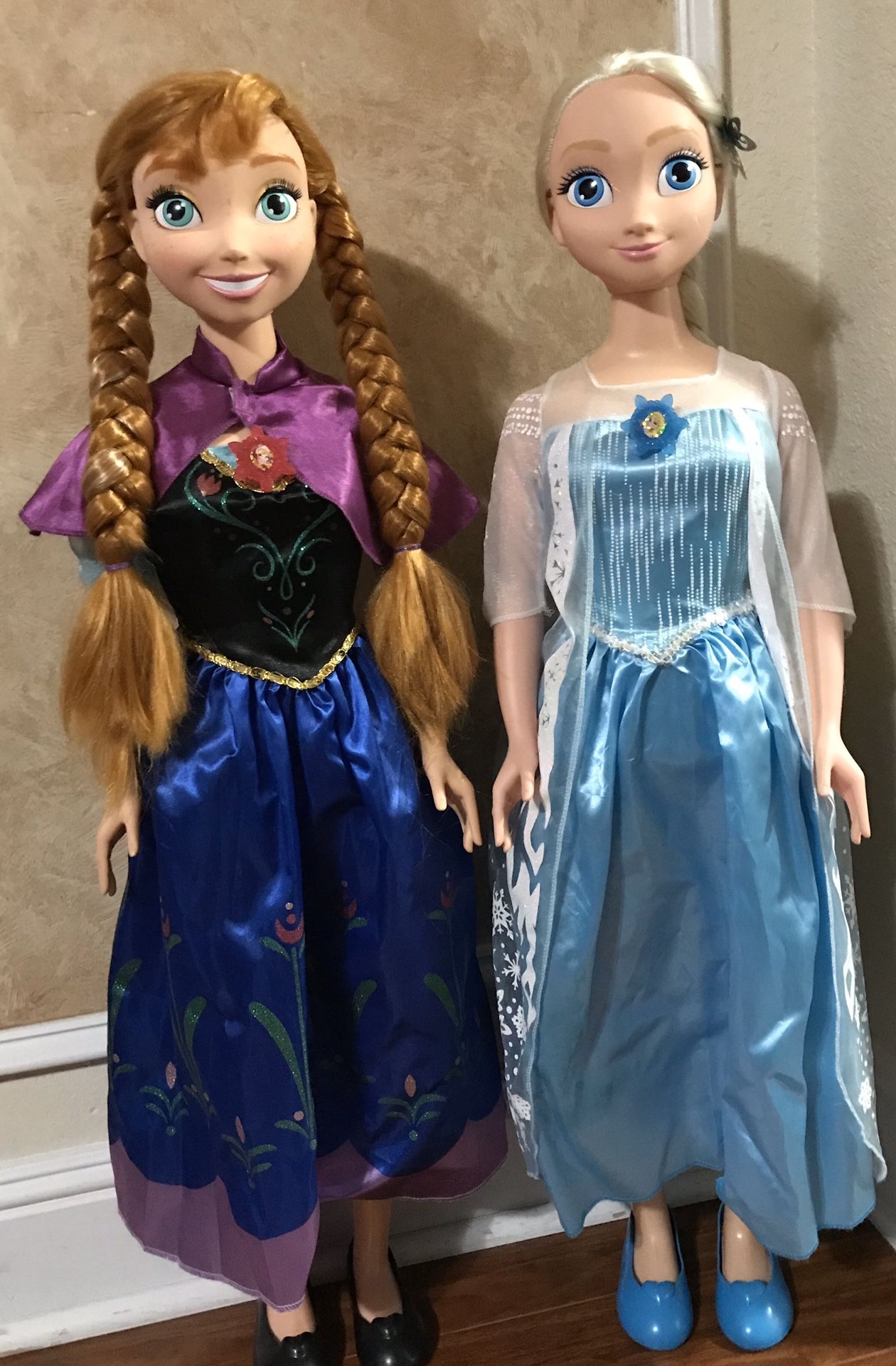 Child sized Frozen Dolls