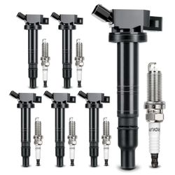 UF495 Ignition Coil & 6176 Double Iridium Spark Plug